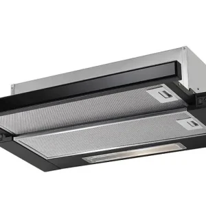 Akce Odsávač par SLIDING BLACK GLASS inox/black