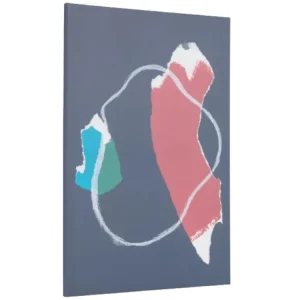 Abstraktní obraz Kave Home Zoeli 60 x 90 cm Nová Kolekce